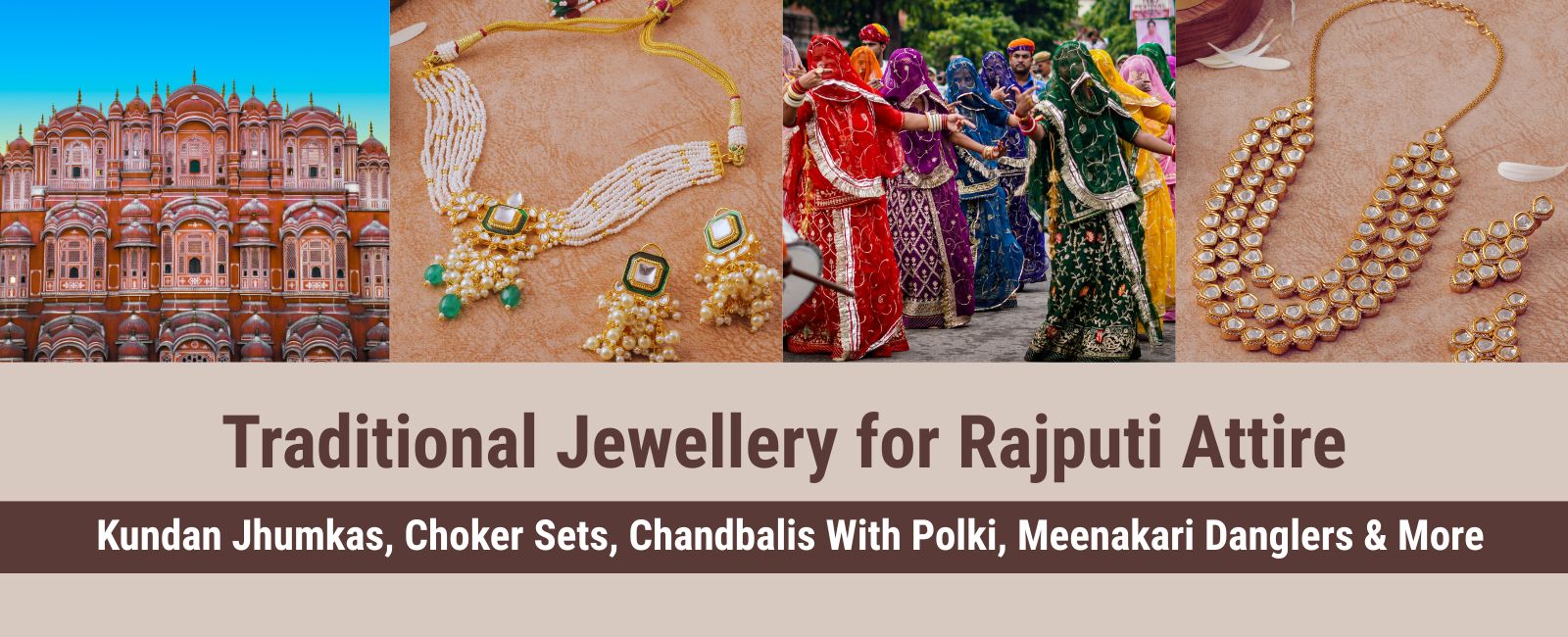 Jewellery for Rajputi Poshak
