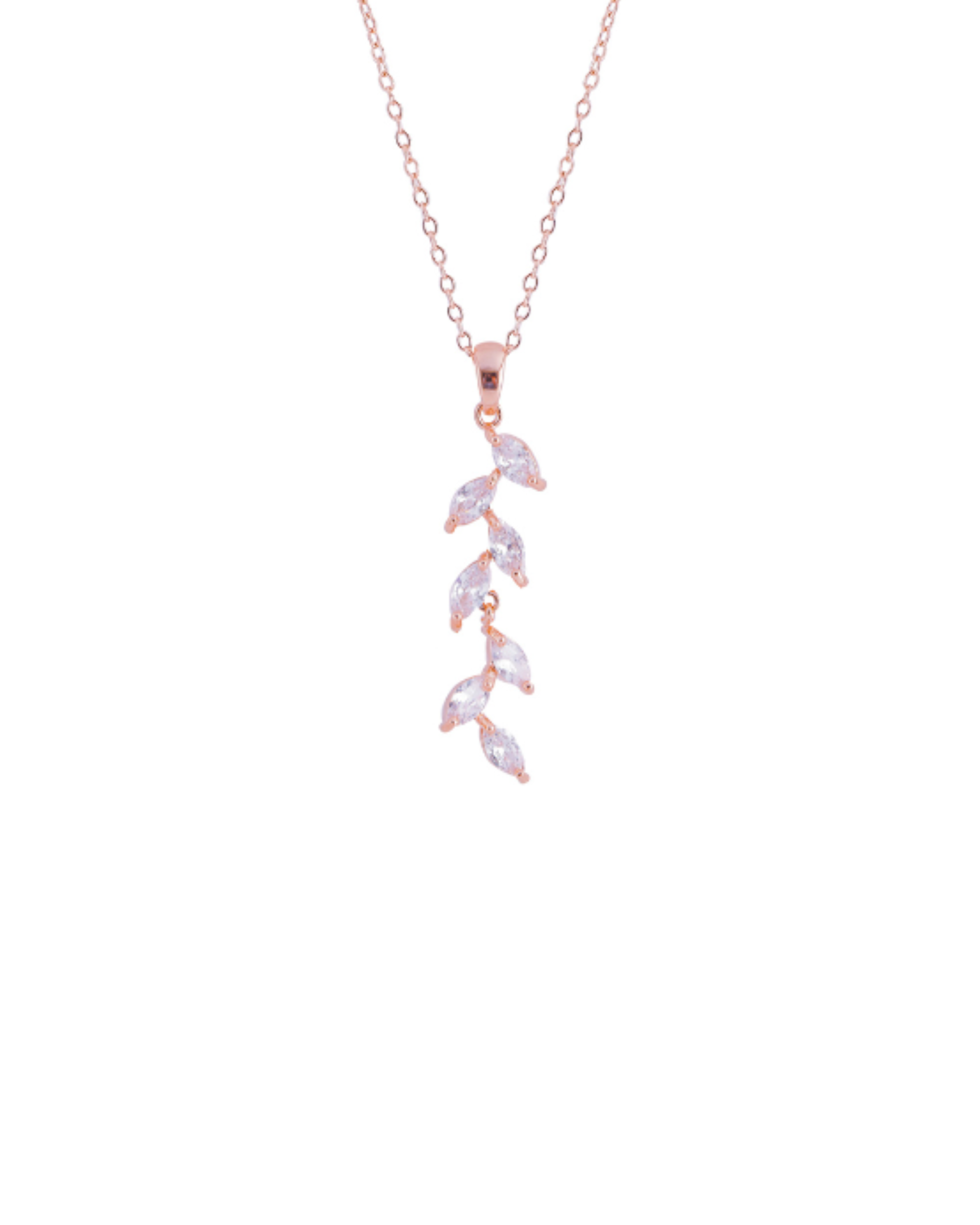 Dainty Leaf Pendant Chain